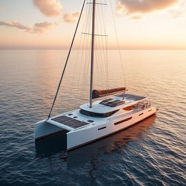 solar catamaran